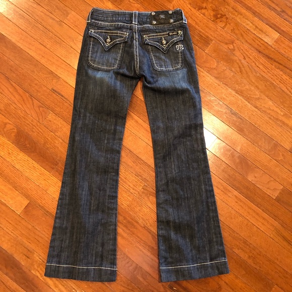 Miss Me Denim - MISS ME JEANS Wide Leg Size 26 (2) Super Cute !!